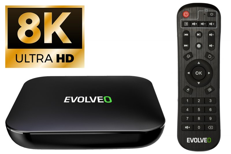 EVOLVEO MultiMedia Box C4, 8K Ultra HD multimediální centrum - obrázek č. 1