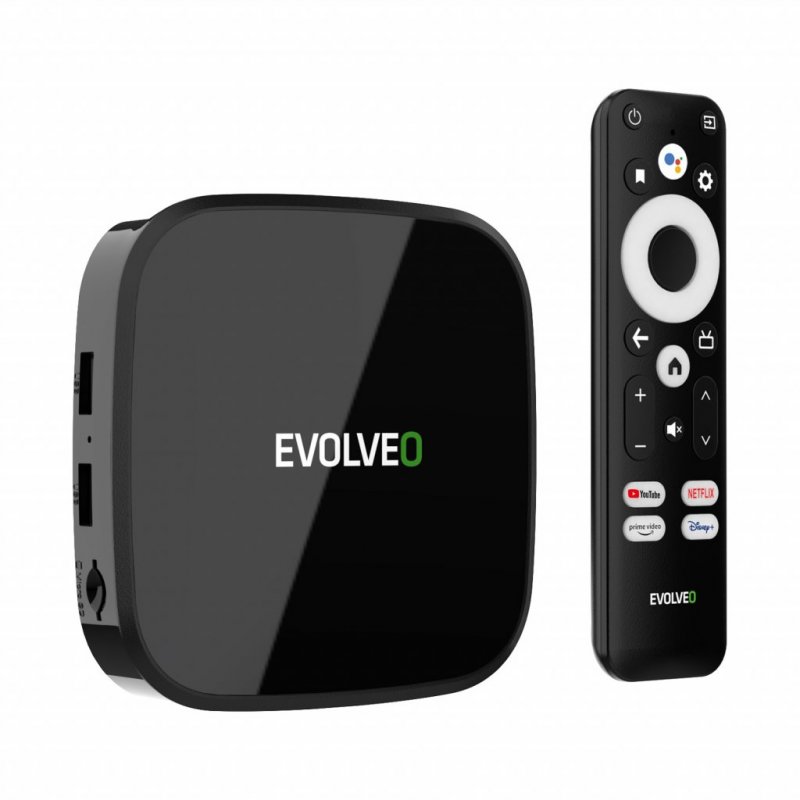 EVOLVEO MultiMedia Box A4, 4k Ultra HD, 32GB, Android 11 - obrázek č. 4