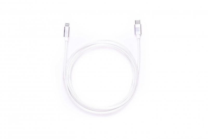 ER POWER kabel USB-C/ C 5A (100W) 120cm bílý - obrázek produktu
