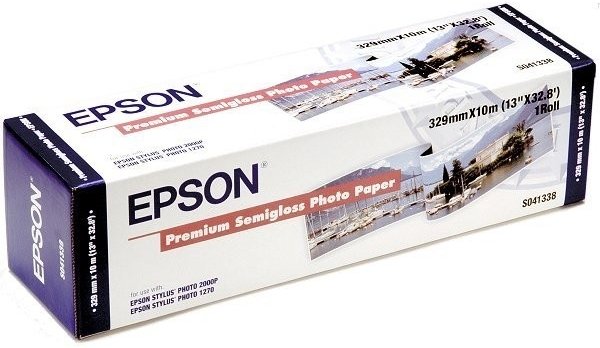 EPSON Premium Semigl. Photo Paper, role 329mmx10m - obrázek produktu