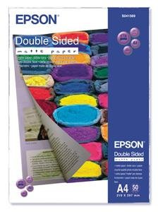 EPSON double sided Matte Paper A4 (50listů) - obrázek produktu
