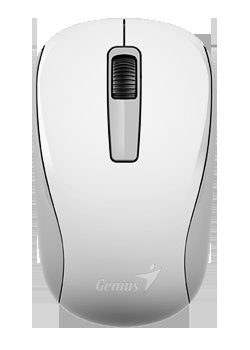 myš GENIUS NX-7005,USB White, Blue eye - obrázek produktu