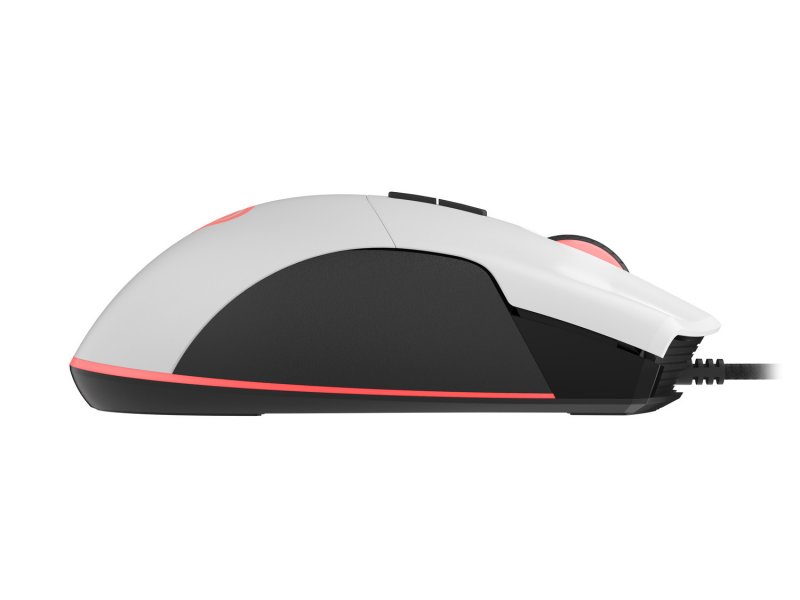 Genesis herní optická myš KRYPTON 290/ RGB/ 6400 DPI/ Herní/ Optická/ Drátová USB/ Bílá - obrázek č. 7