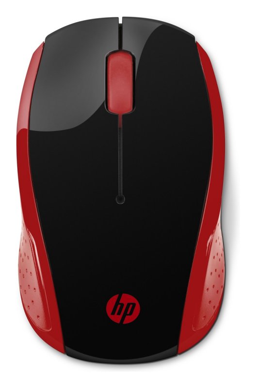 HP 200/ Cestovní/ Optická/ Bezdrátová USB/ Červená - obrázek č. 1
