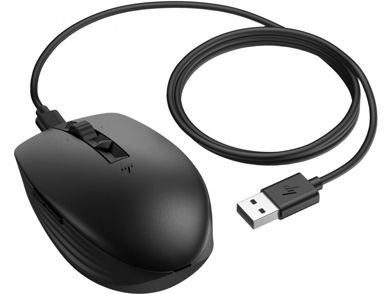HP 715/ Kancelářská/ Optická/ Bezdrátová USB + Bluetooth/ Černá - obrázek č. 5