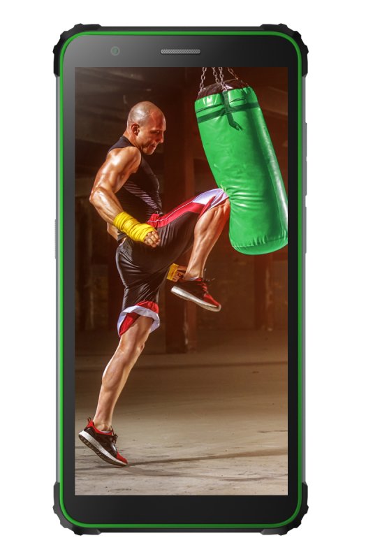 iGET Blackview GBV6600 Green odolný telefon, 5,7" HD+ IPS, 4GB+64GB, DualSIM, 4G, 8580 mAh, NFC - obrázek č. 2