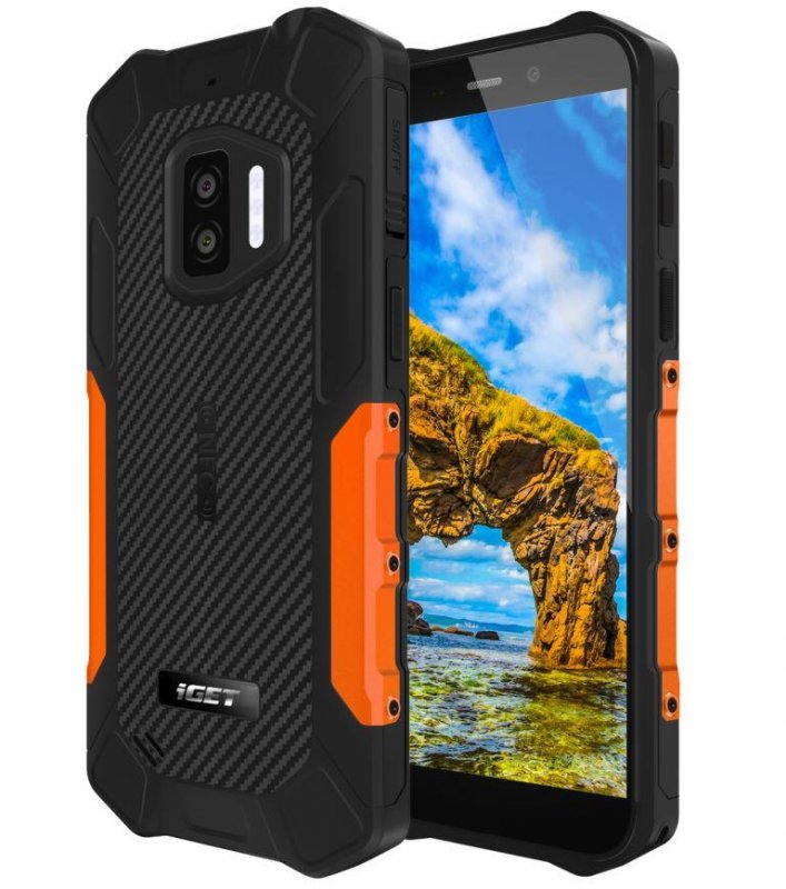 iGET WP12 Pro Orange odolný telefon, 5,5" HD+IPS, 4GB+64GB, 4000 mAh, Android 11, MIL-STD-810G - obrázek č. 3