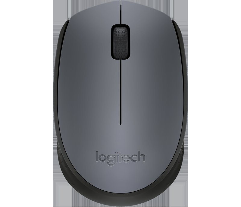myš Logitech Wireless Mouse M170, šedá - obrázek produktu
