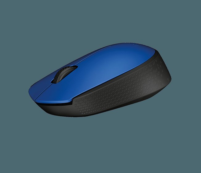 myš Logitech Wireless Mouse M171, modrá - obrázek č. 1