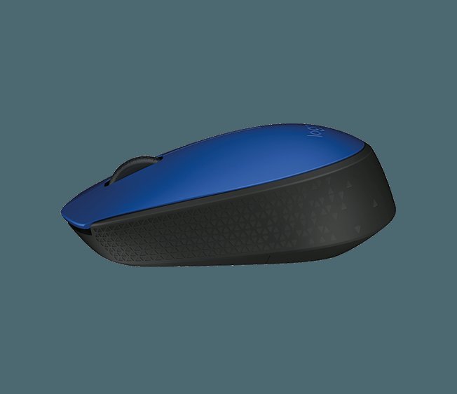 myš Logitech Wireless Mouse M171, modrá - obrázek č. 2