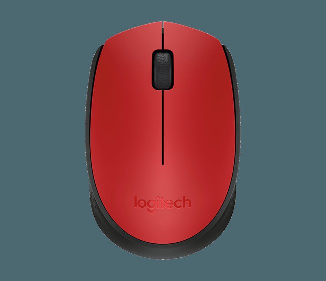 myš Logitech Wireless Mouse M171, červená - obrázek produktu
