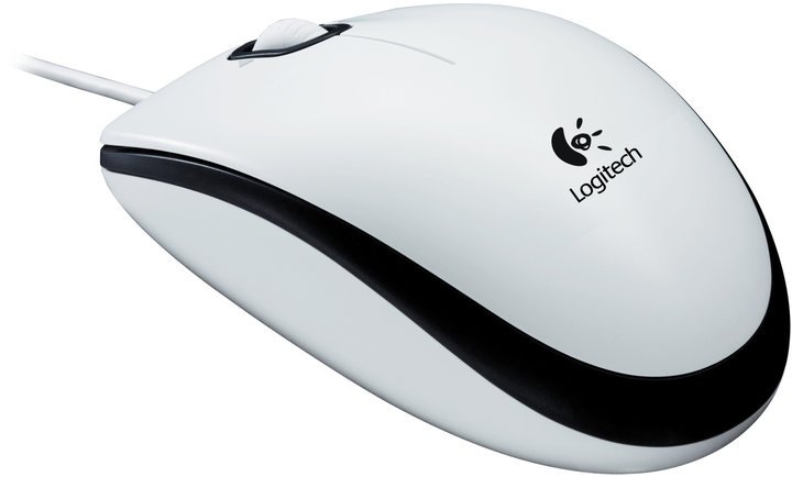 myš Logitech M100 optická, bílá, USB - obrázek produktu