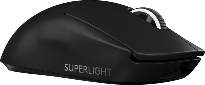 Logitech G Pro X Superlight/ Herní/ Optická/ Bezdrátová USB/ Černá - obrázek č. 1