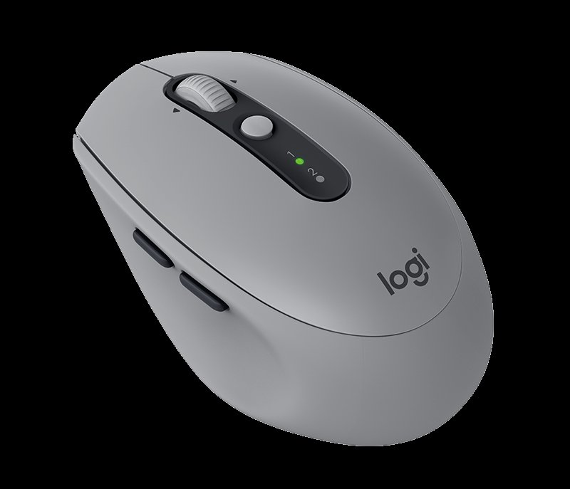 myš Logitech Wireless Mouse Silent M590 šedá - obrázek č. 1