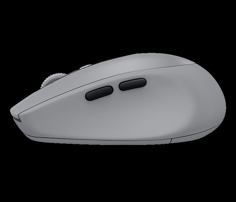 myš Logitech Wireless Mouse Silent M590 šedá - obrázek č. 2