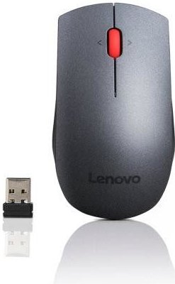 Lenovo 700/ Kancelářská/ Laserová/ Bezdrátová USB/ Černá - obrázek produktu