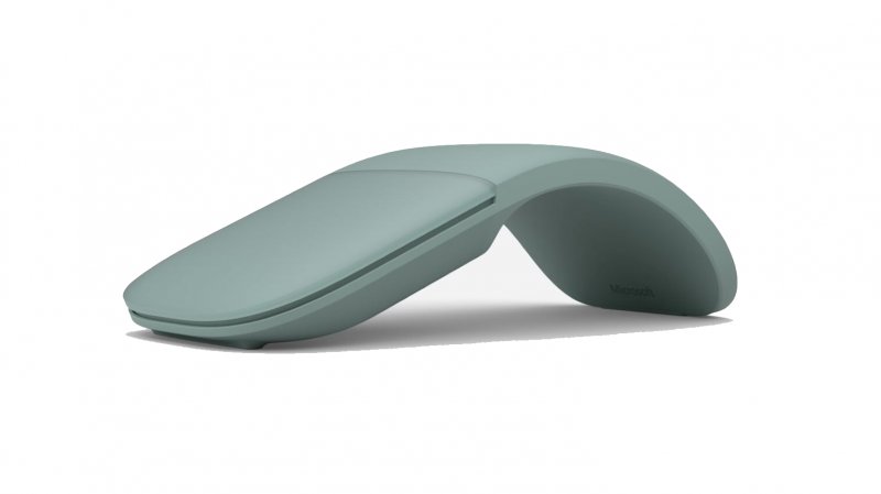 Microsoft Arc Mouse/ Kancelářská/ Blue Track/ Bezdrátová Bluetooth/ Zelená - obrázek produktu