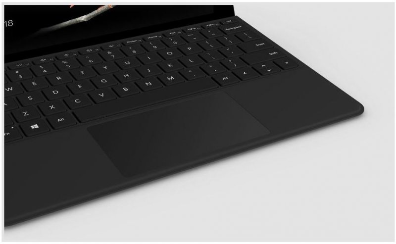 Microsoft Surface Go Type Cover (Black), CZ&SK (potisk) - obrázek č. 1