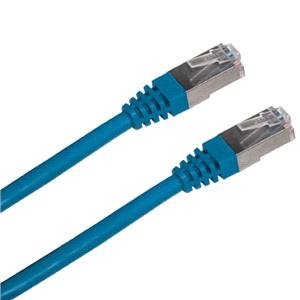 Patch cord FTP cat5e 0,5M modrý - obrázek produktu