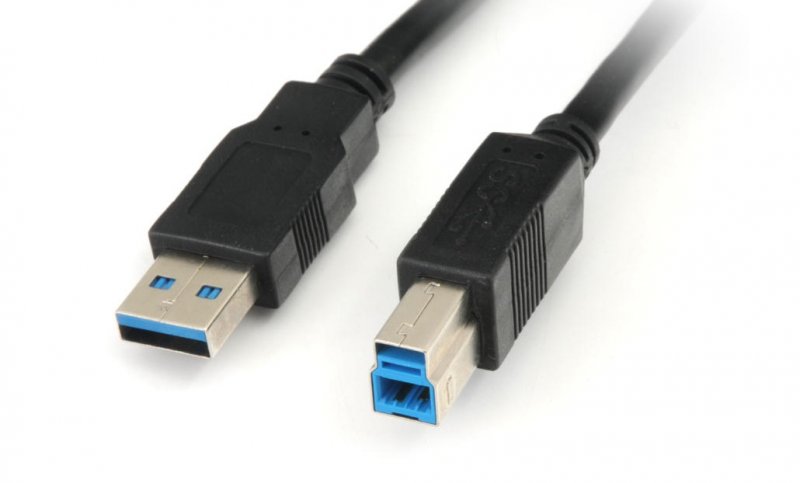 PremiumCord Kabel USB 3.0, A-B, 9pin, 1m - obrázek produktu