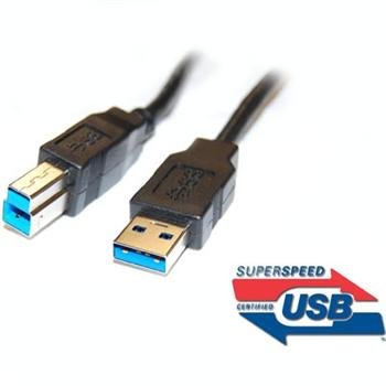 PremiumCord Kabel USB 3.0, A-B, 9pin, 3m - obrázek produktu