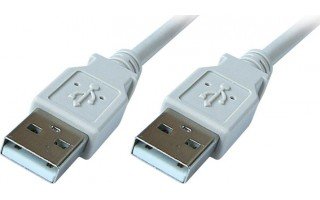 PremiumCord USB 2.0 A-A M/ M 1m propojovací kabel - obrázek produktu