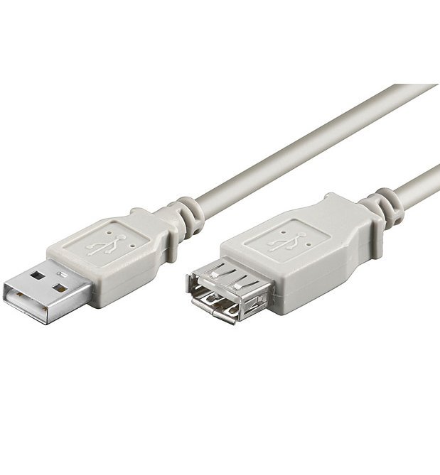PremiumCord USB 2.0 kabel prodlužovací, A-A, 20cm - obrázek produktu
