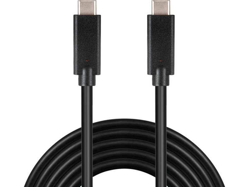 PremiumCord USB-C kabel ( USB 3.1 gen 2, 3A, 10Gbit/ s ) černý, 2m - obrázek produktu