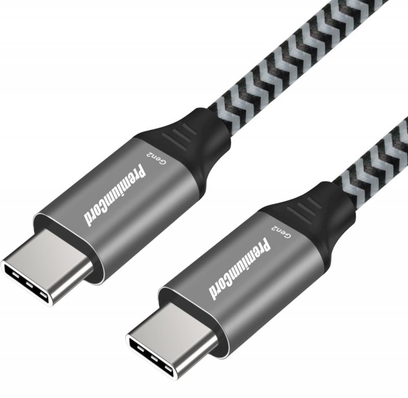 PremiumCord USB-C 3.2 gen2, oplet 100W, 0,5m - obrázek č. 1