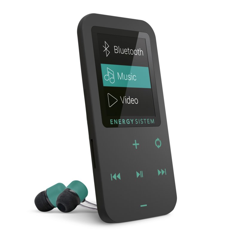 Energy Sistem MP4 Touch Bluetooth Mint MP4 přehrávač s Bluetooth, 1,8" LCD, mikro SD, MP3, FLAC, WMA - obrázek produktu