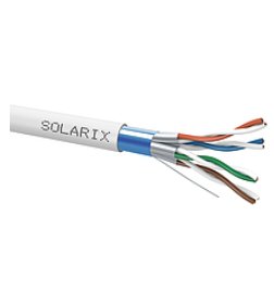 Instalační kabel Solarix CAT6A FFTP LSOH Dca-s2,d2,a1 500m/ cívka SXKD-6A-FFTP-LSOH - obrázek produktu