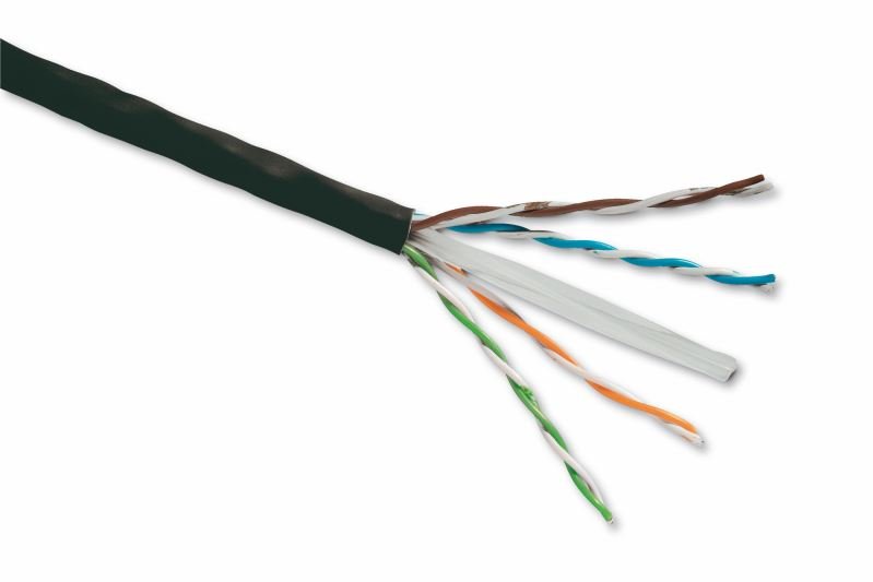 Instalační kabel Solarix CAT6 UTP PE Fca venkovní 500m/ cívka SXKD-6-UTP-PE - obrázek produktu