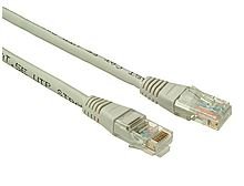 SOLARIX patch kabel CAT5E UTP PVC 0,5m šedý non-snag proof - obrázek produktu
