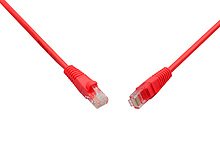 SOLARIX patch kabel CAT6 UTP PVC 3m červený - obrázek produktu