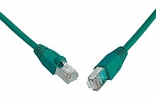 SOLARIX patch kabel CAT5E SFTP PVC 2m zelený snag-proof - obrázek produktu