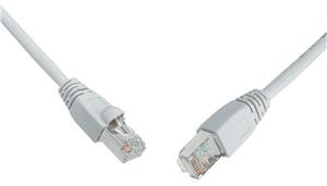 SOLARIX patch kabel CAT6 SFTP PVC 1m šedý snag-proof - obrázek produktu