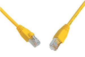 SOLARIX patch kabel CAT6 SFTP PVC 0,5m žlutý - obrázek produktu