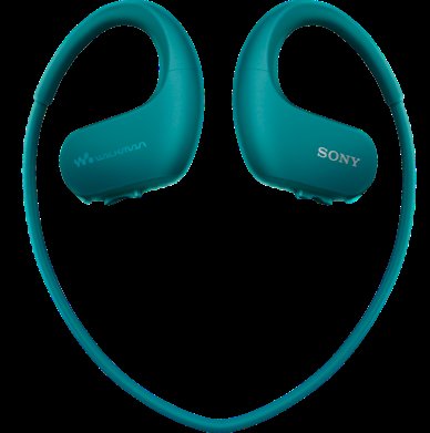 Sony MP3 přehrávač 4 GB NW-WS413 modrý, voděod. - obrázek produktu
