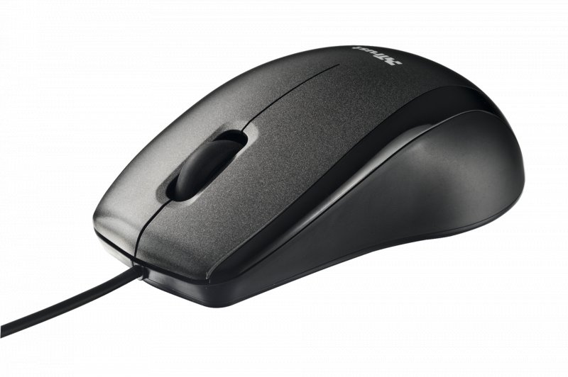 myš TRUST Carve USB Optical Mouse - Black - obrázek produktu