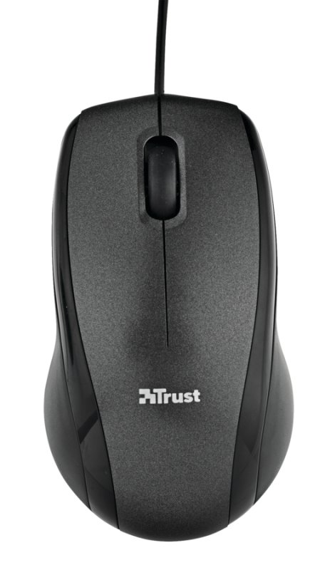 myš TRUST Carve USB Optical Mouse - Black - obrázek č. 1