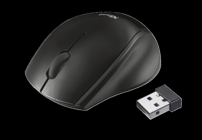 myš TRUST Oni Wireless Micro Mouse - black - obrázek produktu