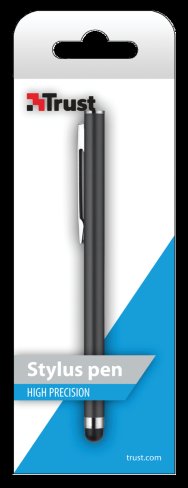 TRUST High Precision Stylus pen, Tablets/ smartphone, black - obrázek č. 1
