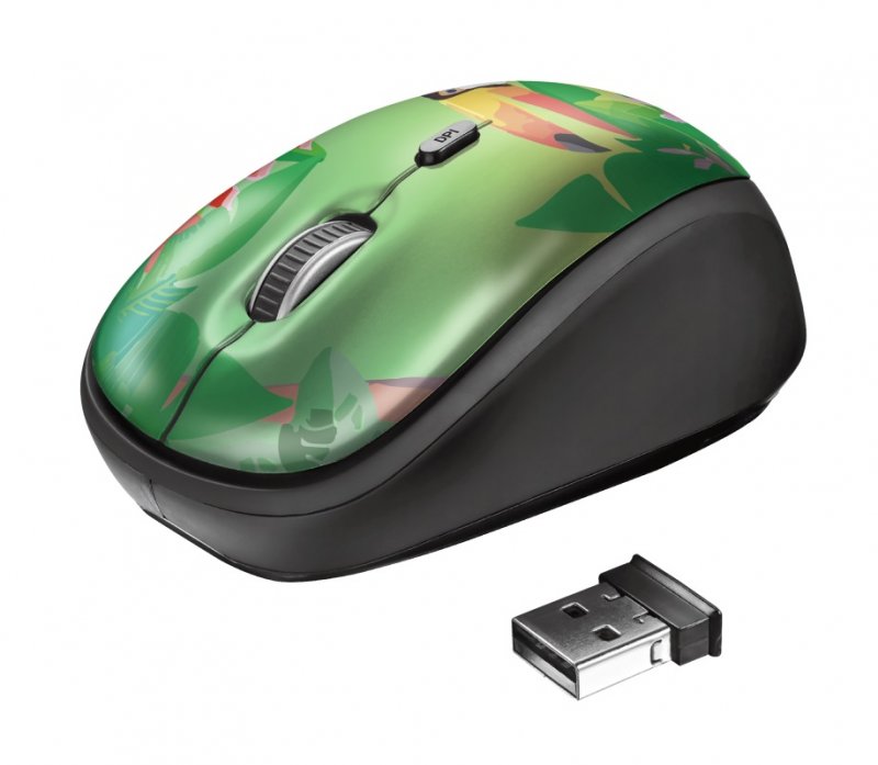 TRUST Yvi Wireless Mouse - Toucan - obrázek č. 1