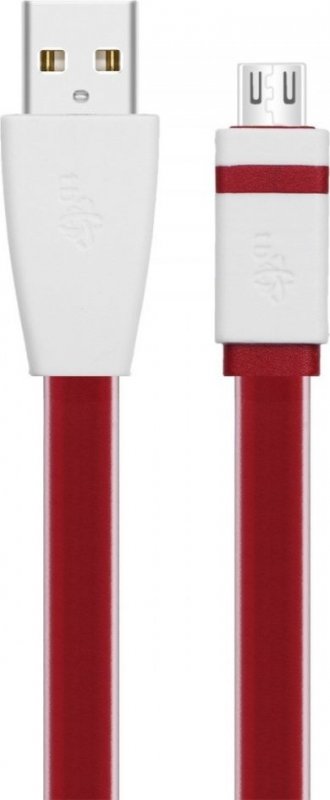 TB Micro USB - USB cable 1m burgundy - obrázek č. 1
