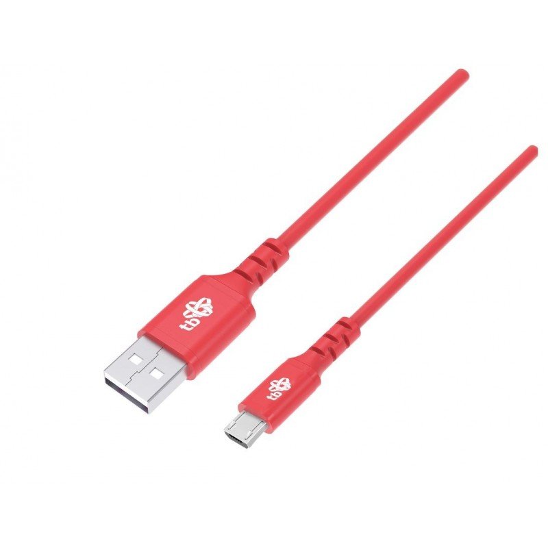 TB Micro USB cable 1 m red - obrázek produktu