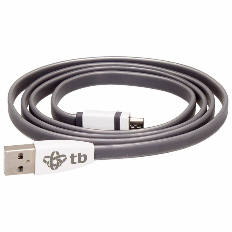 TB Touch USB - Micro USB 1m grey, M/ M - obrázek produktu