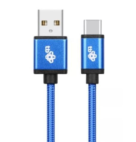 TB Touch USB - USB-C kabel, 2m, modrý - obrázek produktu