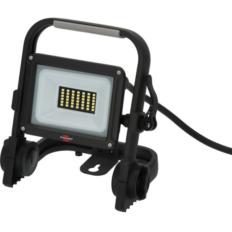 Mobilní LED stavební lampa JARO 3060 M / LED nouzové osvětlení pro venkovní 20W (pracovní světlo s 2m kabelem a rychloupínáním, - obrázek č. 1