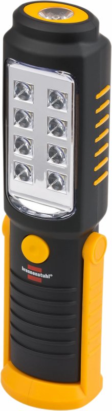 Přenosné inspekční LED světlo s 8 + 1 jasnými SMD LED (bateriový provoz, doba svícení max. 10 hodin, otočný hák, magnet) 1175410 - obrázek produktu