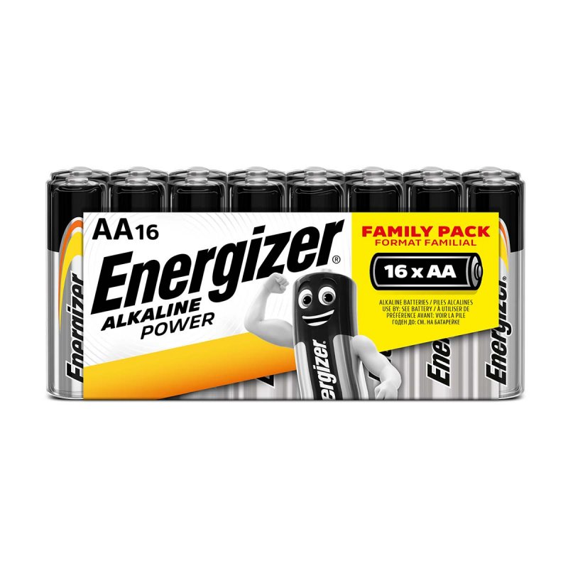 Alkalické baterie AA | 1.5 V DC | 16-smršťovací balení - obrázek produktu